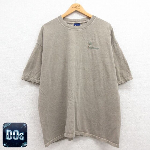 00s 半袖Tシャツ ポートセントルーシー グリーン XL | 古着