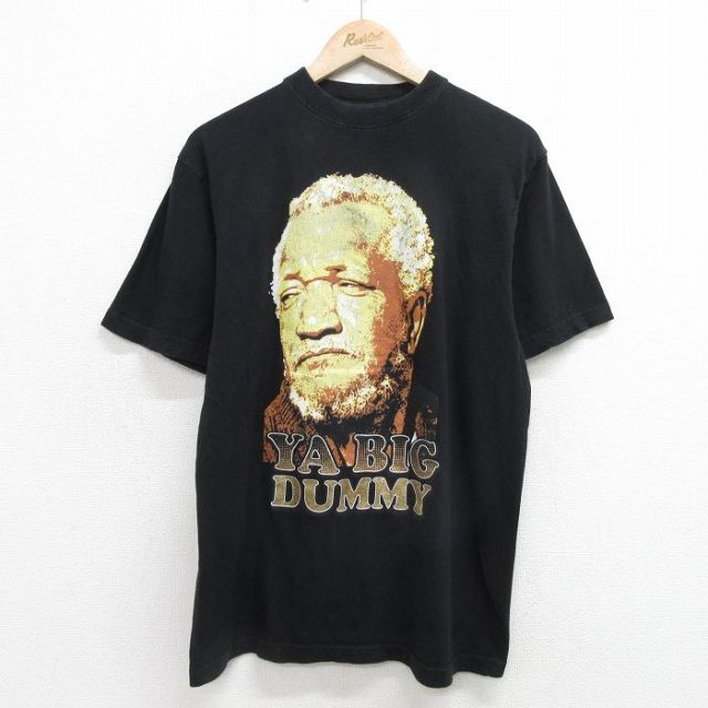 00s 半袖Tシャツ YA BIG DUMMY ブラック L | 古着