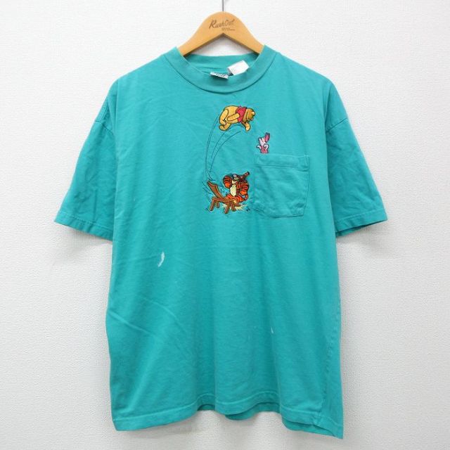 古着通販 XL☆古着 半袖 ビンテージ Tシャツ メンズ 90年代 90s 