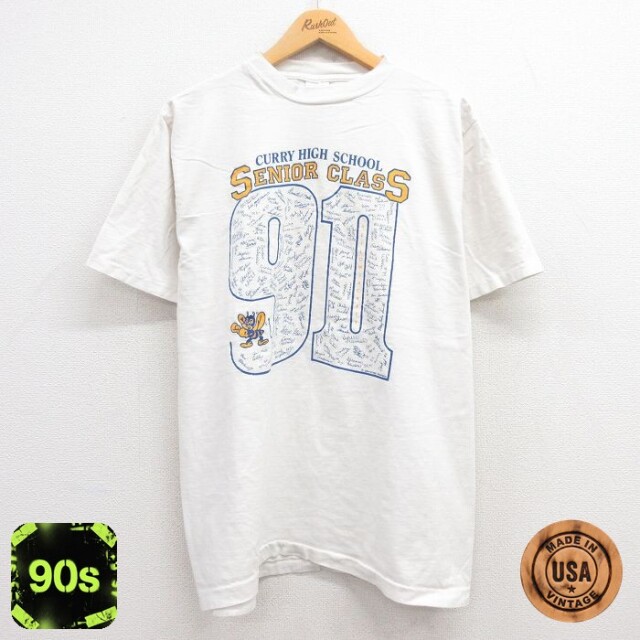 90s 半袖Tシャツ CLASS ホワイト XL | 古着