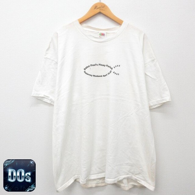 フルーツオブザルーム 00s 半袖Tシャツ セントポールズ ホワイト XL | 古着