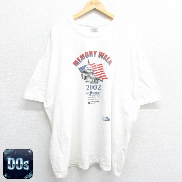 【50%OFF】00s 半袖Tシャツ MEMORY WALK ホワイト XL | 古着