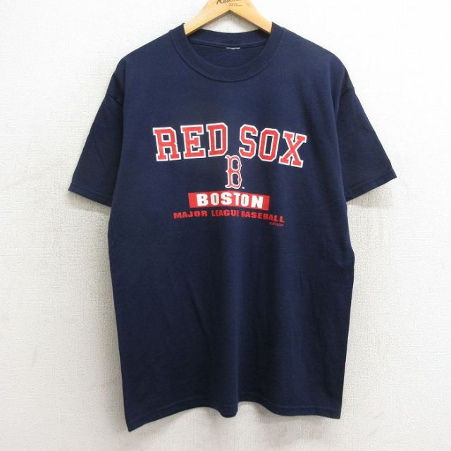 00s 半袖Tシャツ ボストンレッドソックス ネイビー XL | 古着