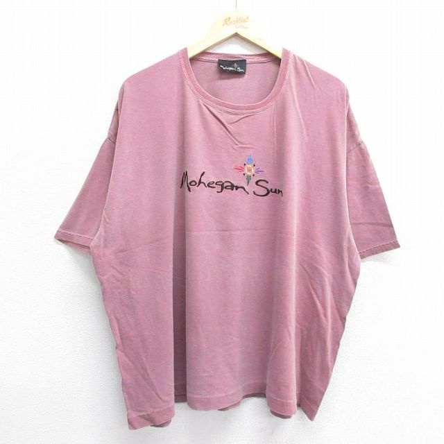 90s 半袖Tシャツ モヒガンサン パープル XL | 古着