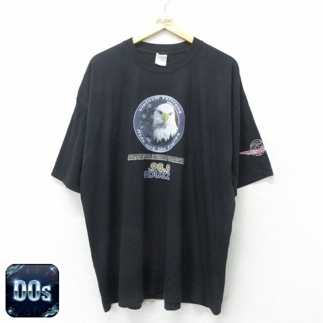 00s 半袖Tシャツ 鳥 ブラック XL | 古着