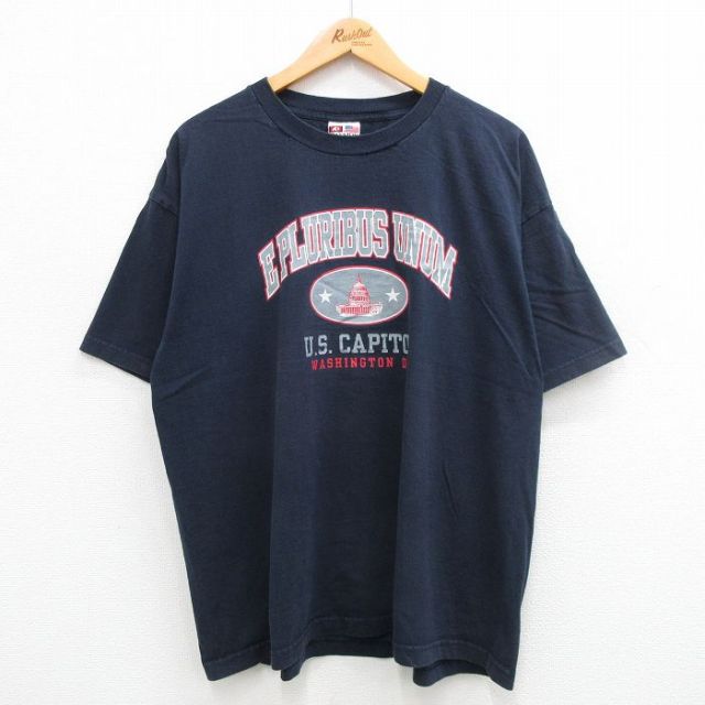 古着通販 XL☆古着 半袖 ビンテージ Tシャツ メンズ 90年代 90s 