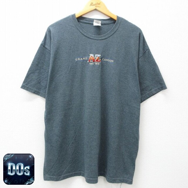 00s 半袖Tシャツ グランドキャニオン グレー XL | 古着