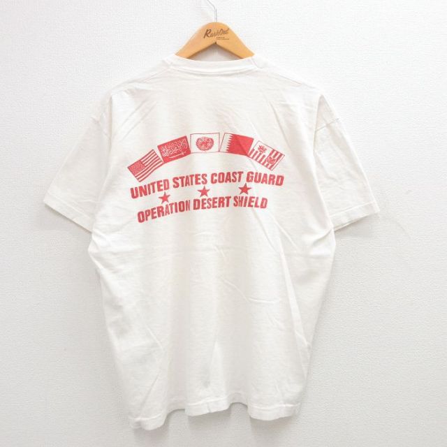 90s 半袖Tシャツ サウジアラビア ホワイト XL | 古着