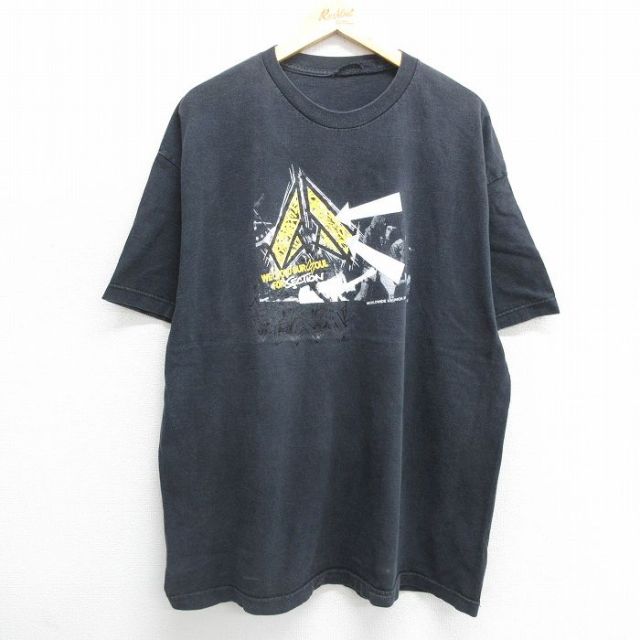 00s 半袖Tシャツ SECTION ブラック XL | 古着