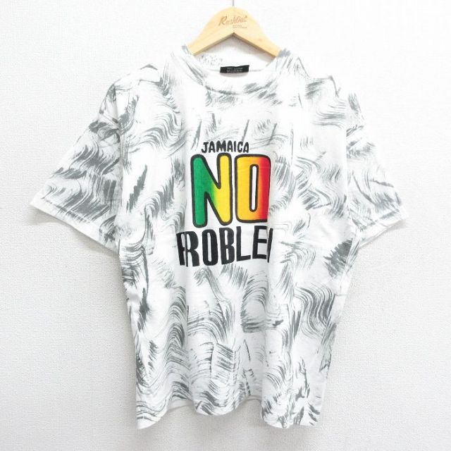 00s 半袖Tシャツ ジャマイカ ホワイト XL | 古着