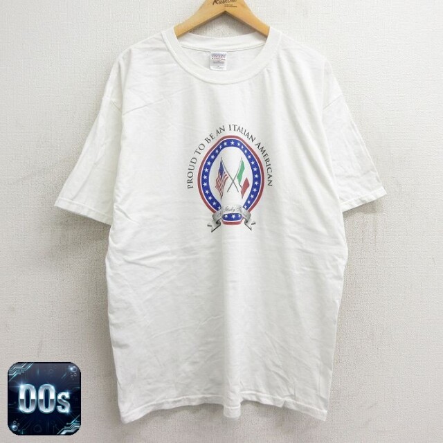 00s 半袖Tシャツ 星条旗 ホワイト XL | 古着