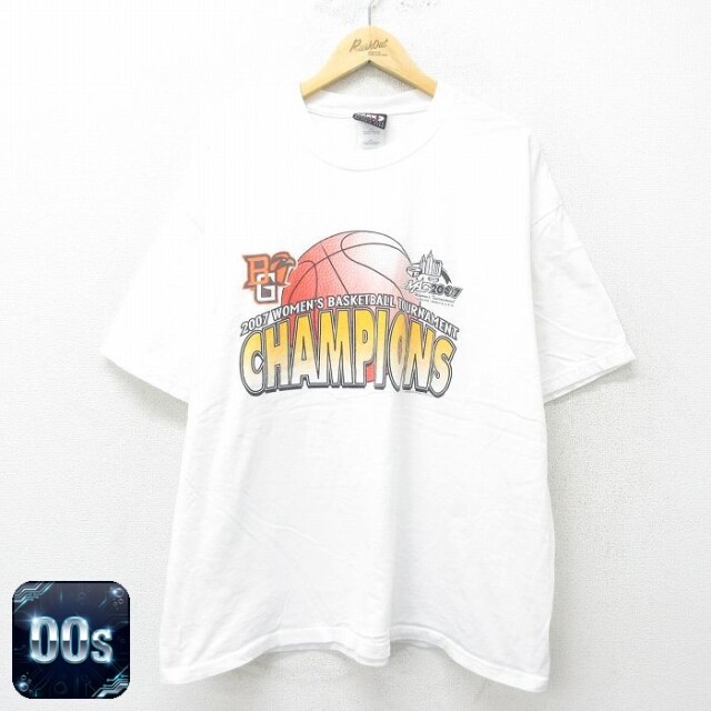 00s 半袖Tシャツ バスケットボール ホワイト XL | 古着