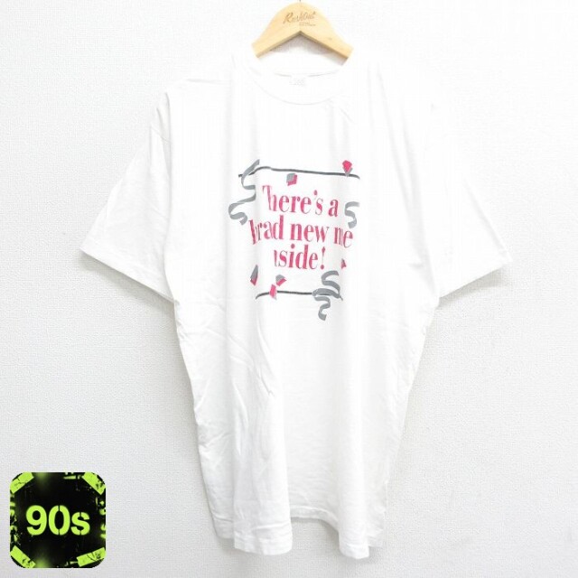 90s 半袖Tシャツ Theres ホワイト XL | 古着