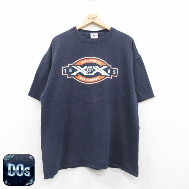 【50%OFF】00s 半袖Tシャツ シカゴベアーズ ネイビー XL | 古着