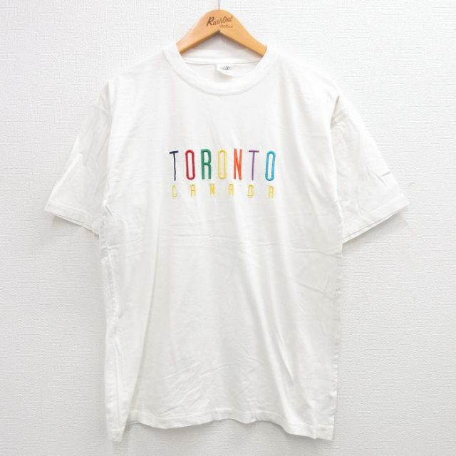 00s 半袖Tシャツ トロント ホワイト L | 古着