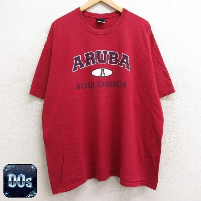 00s 半袖Tシャツ レッド XL | 古着