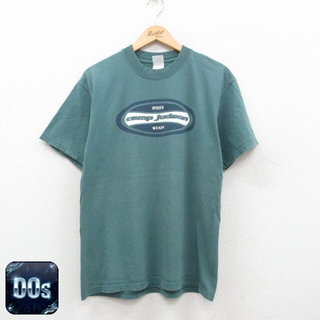 00s 半袖Tシャツ camp judson グリーン L | 古着