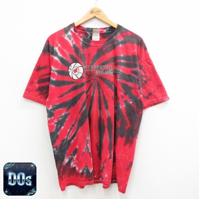 00s 半袖Tシャツ タイダイ レッド XL | 古着