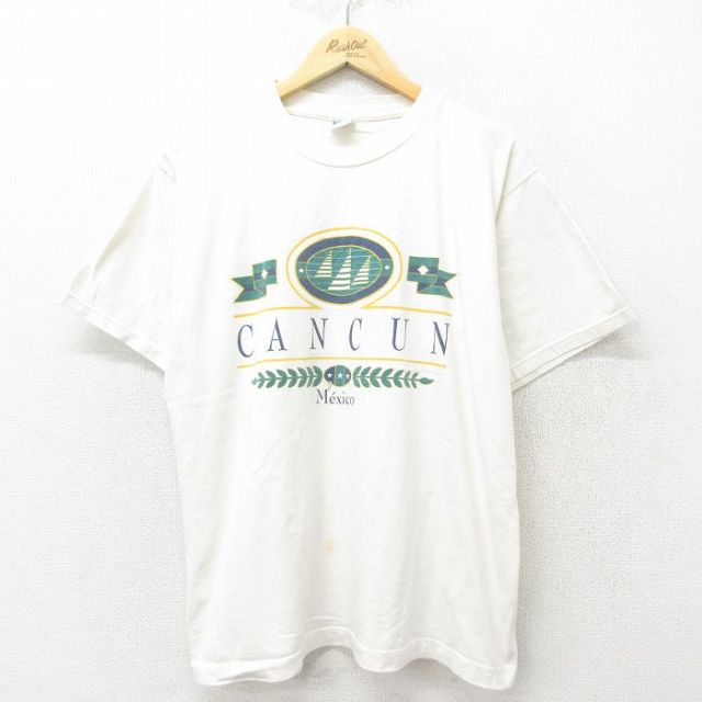 00s 半袖Tシャツ ベージュ XL | 古着
