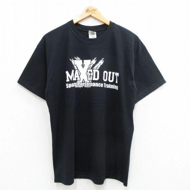 00s 半袖Tシャツ MAXED OUT ブラック L | 古着