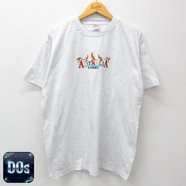 00s 半袖Tシャツ カンガルー グレー XL | 古着