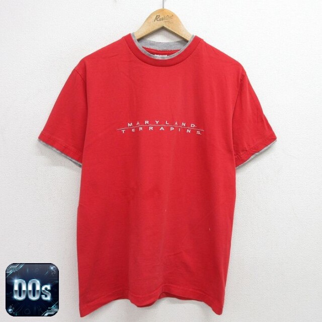 00s 半袖Tシャツ メリーランドテラピンズ レッド M | 古着