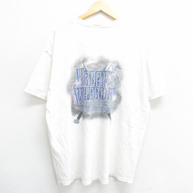 フルーツオブザルーム 00s 半袖Tシャツ URBANS WARRIORS ホワイト XL | 古着