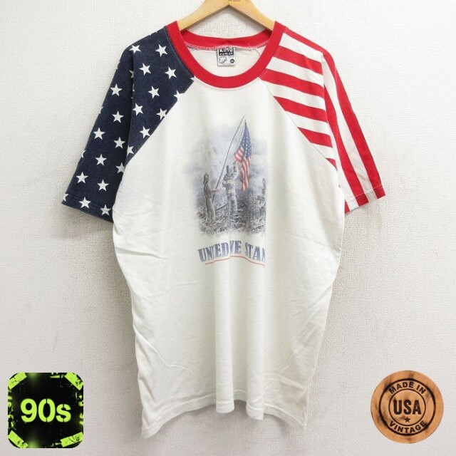 90s 半袖Tシャツ 消防士 ホワイト XL | 古着