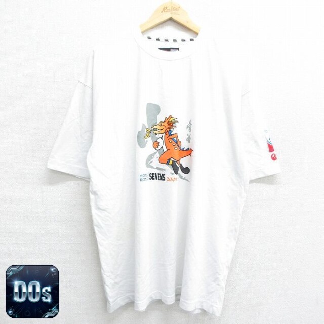 00s 半袖Tシャツ 龍 ホワイト XL | 古着