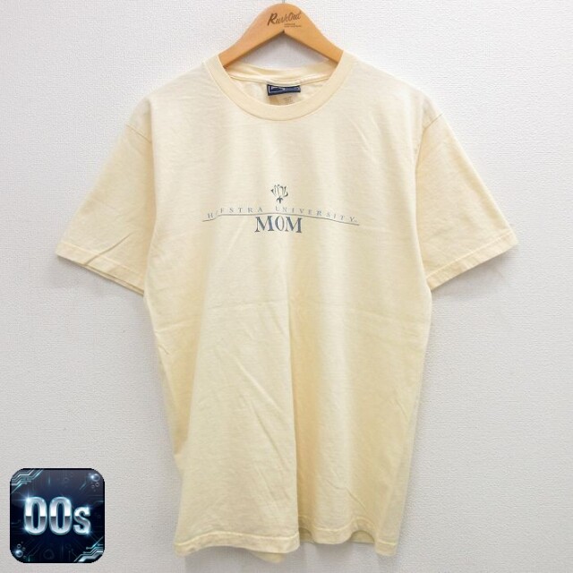 ジャンスポーツ 00s 半袖Tシャツ ホフストラ大学 イエロー L | 古着