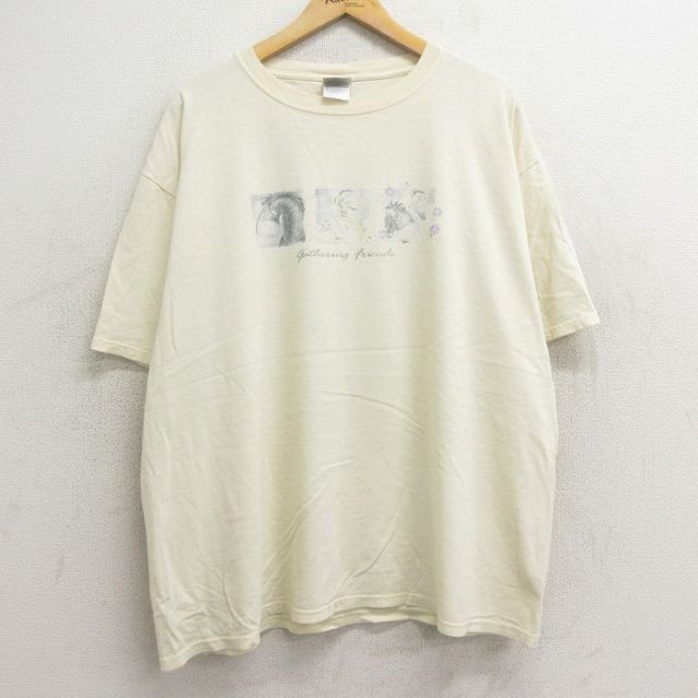 00s 半袖Tシャツ ディズニー イエロー XL | 古着