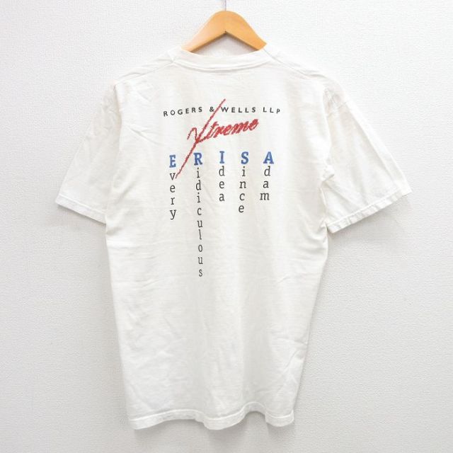 00s 半袖Tシャツ ERISA ホワイト L | 古着