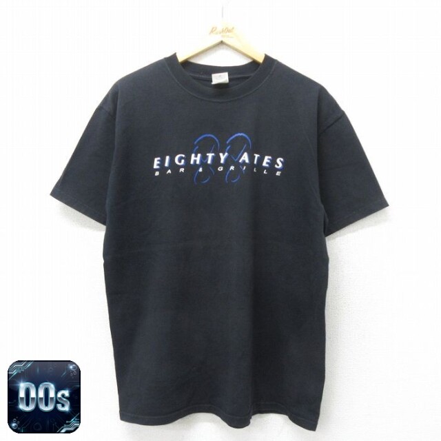 00s 半袖Tシャツ バー ブラック XL | 古着