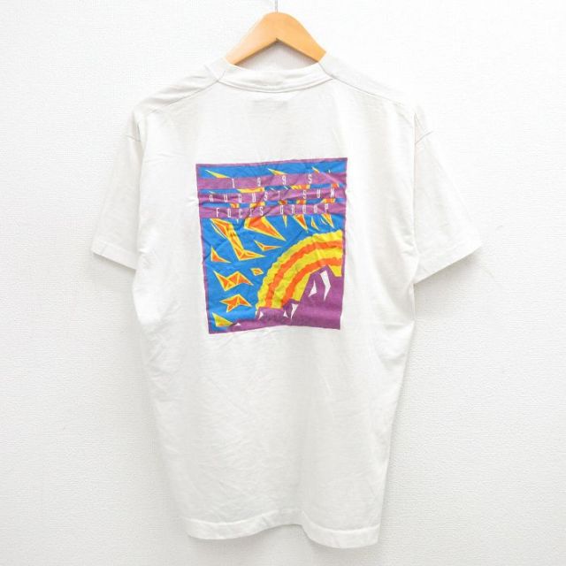 フルーツオブザルーム 90s 半袖Tシャツ 太陽 ホワイト L | 古着
