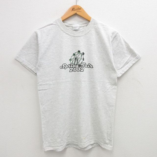 00s 半袖Tシャツ 観覧車 グレー M | 古着