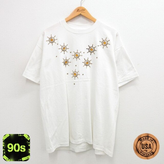 90s 半袖Tシャツ ホワイト XL | 古着