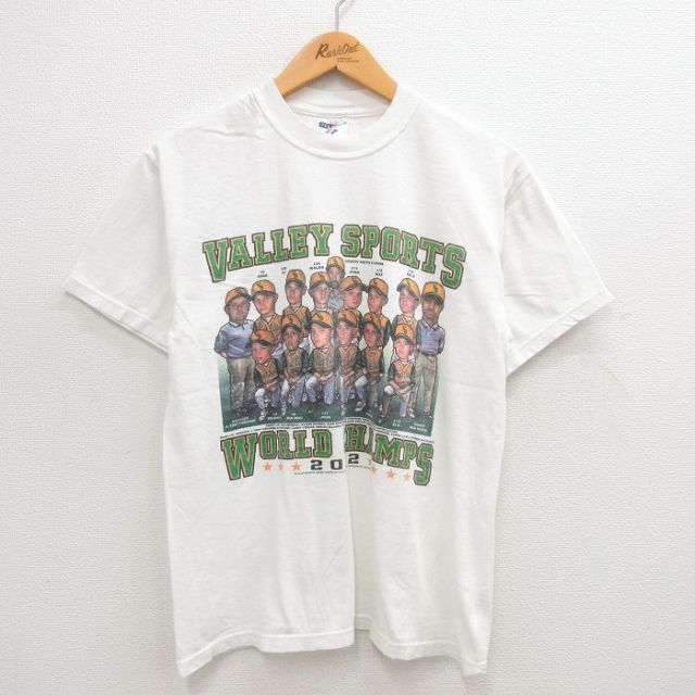 ジャージーズ 00s 半袖Tシャツ バレースポーツ ホワイト M | 古着