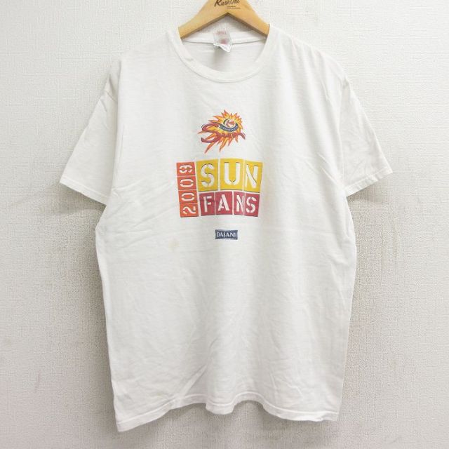 フルーツオブザルーム 00s 半袖Tシャツ バスケットボール ホワイト XL | 古着