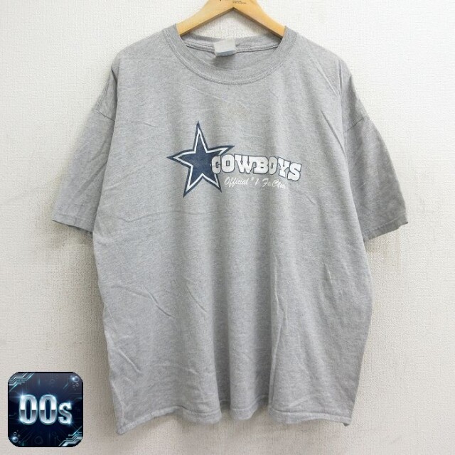 【50%OFF】00s 半袖Tシャツ ダラスカウボーイズ グレー XL | 古着