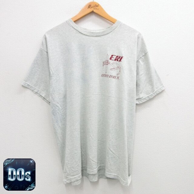 フルーツオブザルーム 00s 半袖Tシャツ ERI グレー XL | 古着