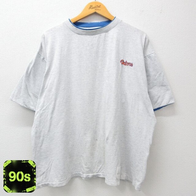 90s 半袖Tシャツ ゲーターズ グレー XL | 古着