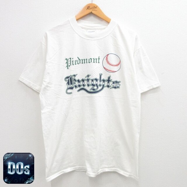 00s 半袖Tシャツ 野球 ホワイト XL | 古着