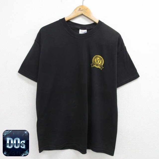 ヘインズ 00s 半袖Tシャツ WESTON&SAMPSON SERVICES ブラック XL | 古着