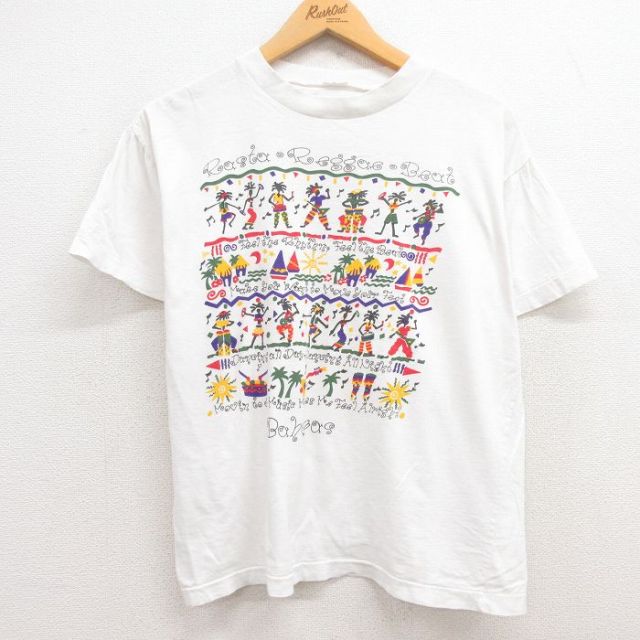90s 半袖Tシャツ バハマ ホワイト L | 古着