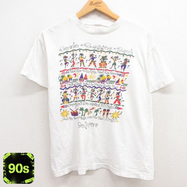 90s 半袖Tシャツ バハマ ホワイト L | 古着