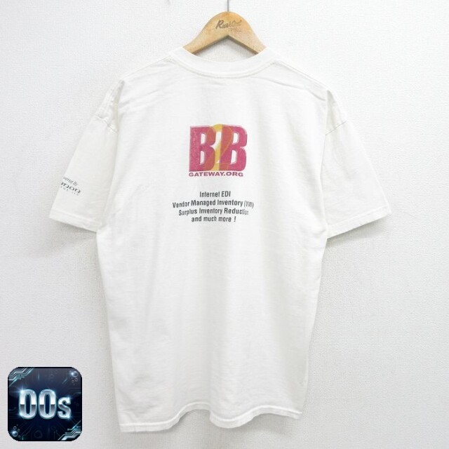 00s 半袖Tシャツ B2B GATEWAY ホワイト XL | 古着