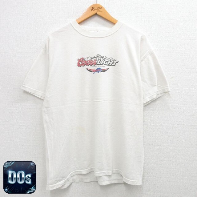 【50%OFF】00s 半袖Tシャツ バッファロービルズ ホワイト XL | 古着