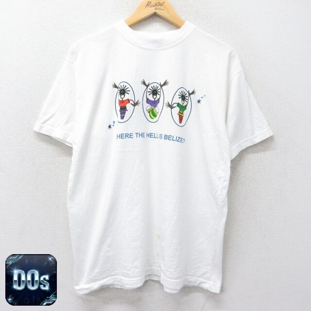 00s 半袖Tシャツ BELIZE ホワイト XL | 古着
