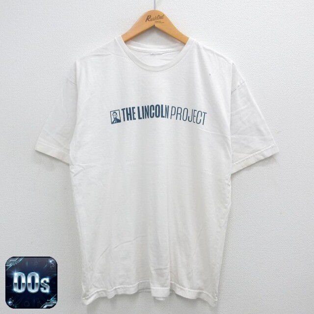 00s 半袖Tシャツ リンカーン ホワイト L | 古着