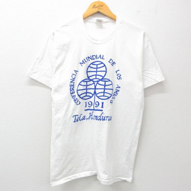 90s 半袖Tシャツ ホンデュラス ホワイト M | 古着